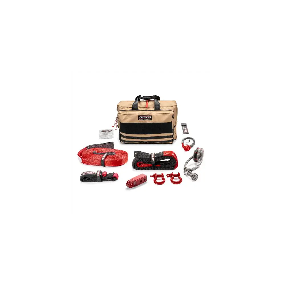 Large Sawtooth Winch Accessory Kit (Red Hitchlink And Large Bag) - FAC00475-01-LARGE